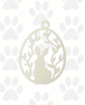 Osterei aus Holz – zum Bemalen für Fenster oder Eingang