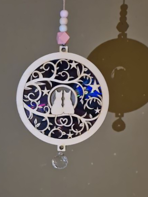 Sonnenfänger mit Kristall – wunderschönes Lichtspiel fürs Fenster